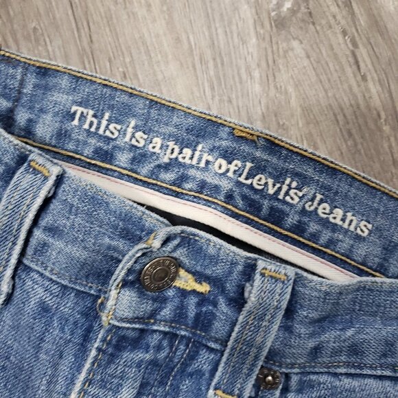 Vintage Levi's 511 Redone Jeans Sz 32 Mens - Picture 6 of 12